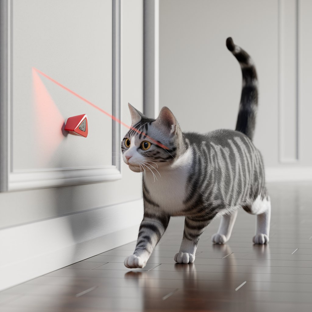 Why Laser Toys are Beneficial for Cats