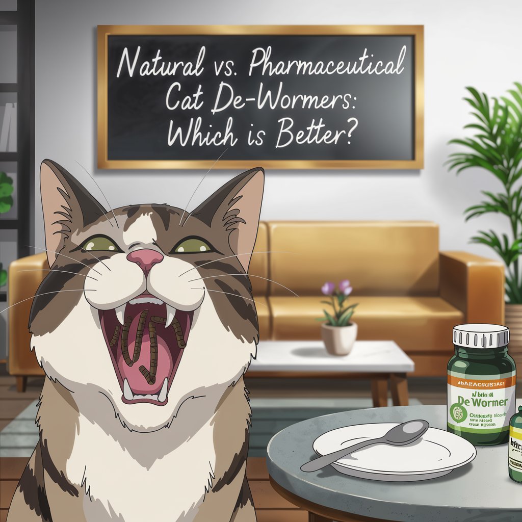 Natural vs. Pharmaceutical Cat De-Wormers