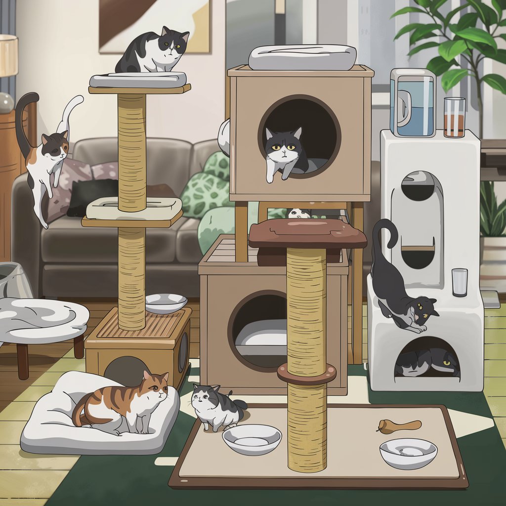 The Benefits of Cat Towers for Multi-Cat Households